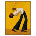 Golden Jazz Wall Art