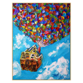 Balloon House Wall Art