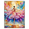 Petal Dancer Wall Art
