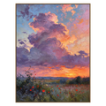 Lavender Sunset Wall Art