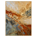 Gilded Currents Wall Art