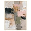 Blush Mosaic Wall Art
