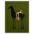Emerald Rider Wall Art