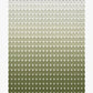 Full artwork of repeated rounded forms transitioning from pale ivory to deep olive green within a white border.