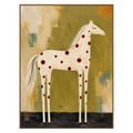 Ruby Spotted Horse Wall Art