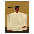 Ochre Stillness Wall Art