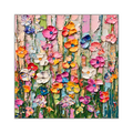 Petal Cascade Wall Art