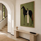 Quiet Companion artwork displayed in a furnished interior, room setting 1.