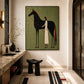 Quiet Companion artwork displayed in a furnished interior, room setting 5.