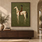 Meadow Rider artwork displayed in a furnished interior, room setting 2.