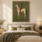 Meadow Rider artwork displayed in a furnished interior, room setting 5.