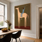 Pale Horseman artwork displayed in a furnished interior, room setting 4.