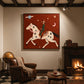 Starlit Vaquero artwork displayed in a furnished interior, room setting 1.