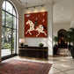 Starlit Vaquero artwork displayed in a furnished interior, room setting 2.