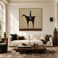 Quiet Standard artwork displayed in a furnished interior, room setting 3.