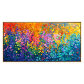Chromatic Blossoms Wall Art
