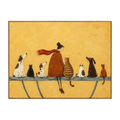 Golden Companions Wall Art
