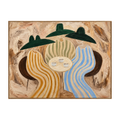 Striped Gathering Wall Art