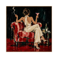 Scarlet Lounge Wall Art