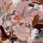 Rose Cadence full artwork. Broad strokes of blush, terracotta, burgundy and soft gray overlap across a pale pink ground.