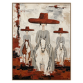 Crimson Riders Wall Art