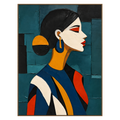 Teal Muse Wall Art
