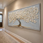 Ivory Arbor artwork displayed along a neutral hallway.