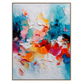 Chromatic Flourish Wall Art