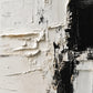 Ivory Divide full artwork. A broad field of textured ivory meets a dark vertical passage, forming a striking contrast of light and depth.