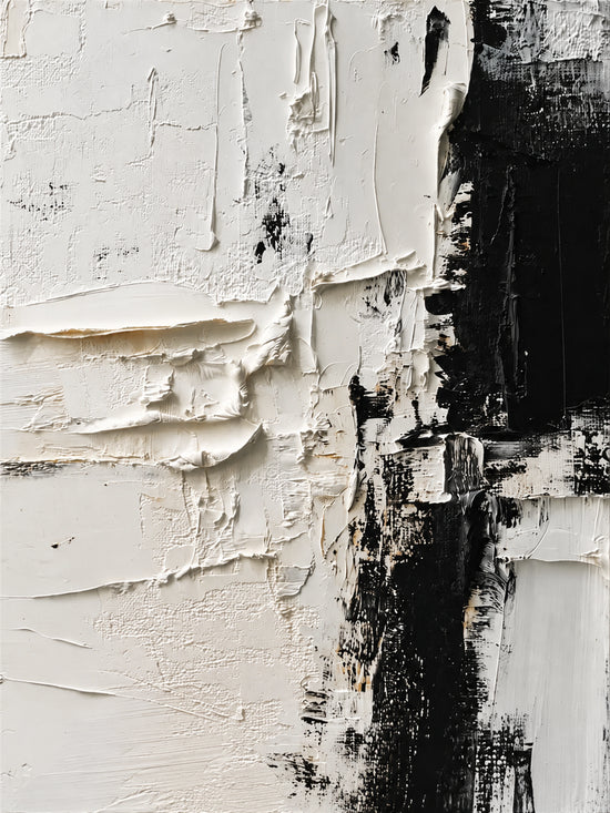 Ivory Divide full artwork. A broad field of textured ivory meets a dark vertical passage, forming a striking contrast of light and depth.