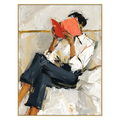 Vermilion Pages Wall Art