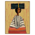 Ochre Poise Wall Art