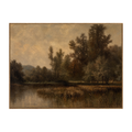 Dusklit Bank Wall Art