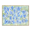 Periwinkle Garden Wall Art