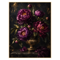 Velvet Peonies Wall Art