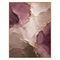 Mauve Faultlines Wall Art