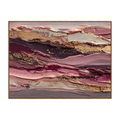 Arte de pared Rose Strata