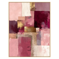 Blush Geometry Wall Art