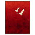 Crimson Flight Wall Art
