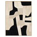 Ivory Interlock Wall Art