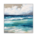 Azure Breakers Wall Art
