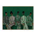 Emerald Assembly Wall Art