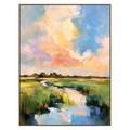 Pastel Estuary Wall Art