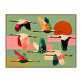 Patchwork Migration Wall Art
