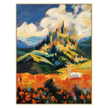 Sunlit Citadel Wall Art