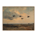 Duskbound Flight Wall Art