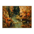 Autumn Herons Wall Art