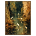 Heron Stillwater Wall Art