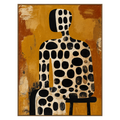 Décoration murale silhouette tachetée