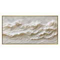 Ivory Tidemarks Wall Art